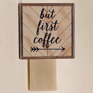 BATH AND BODY WORKS But First Coffee Wallflower Plug In